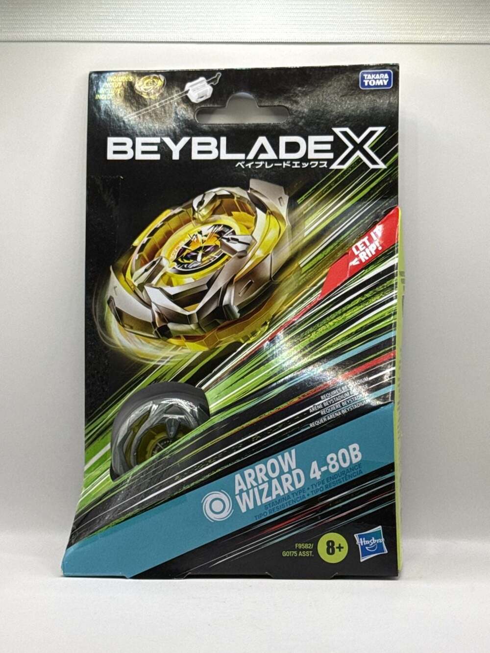 Takara Tomy Hasbro Beyblade X Arrow Wizard 4-80B Starter Pack
